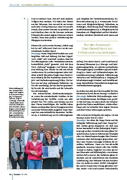 Vorschauseite 2: Heraus aus der Tabuzone