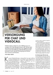 Vorschauseite 1: Versorgt per Chat und Videocall