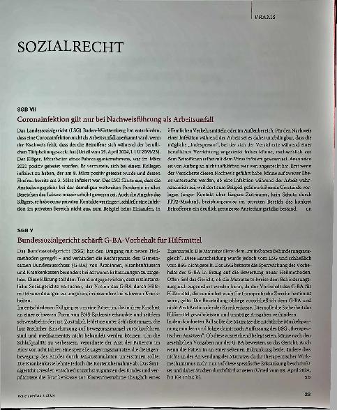 Vorschauseite 1: Sozialrecht