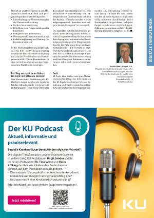 Vorschauseite 3: Sanfter Einstieg, große Vision Wie KI das Krankenhaus revolutioniert