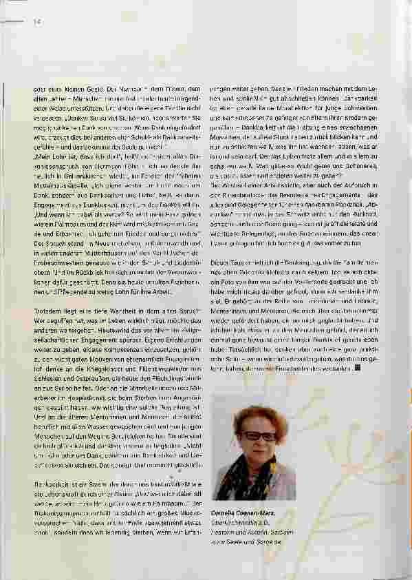 Vorschauseite 3: Wer danken kann, ist glücklich.