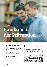 Vorschauseite 1: Fundament der Prävention