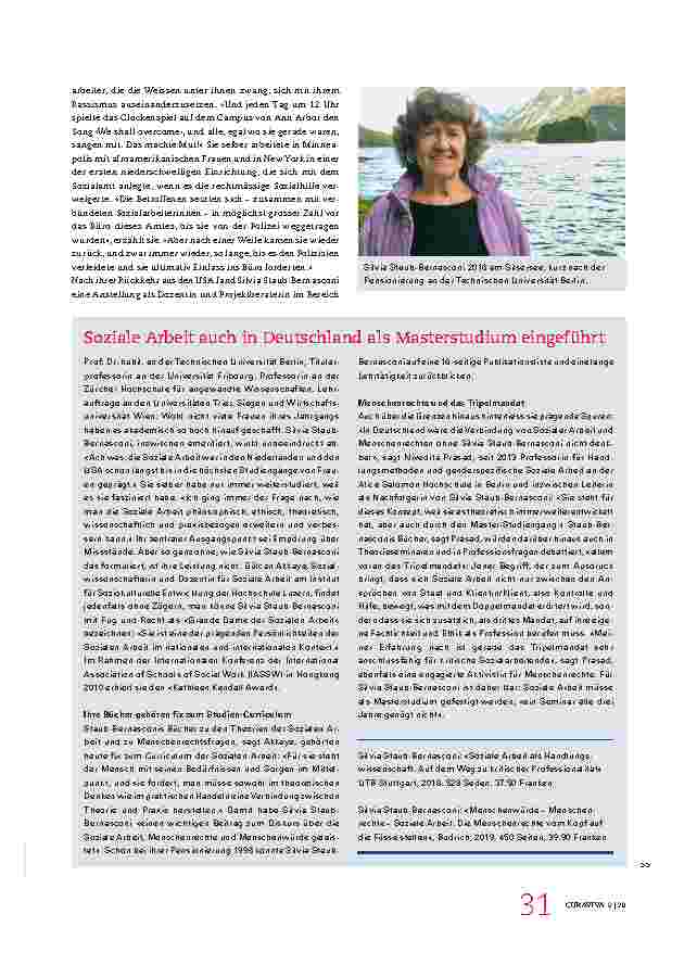Vorschauseite 3: Professionalisierung unter Einbezug der Menschenrechte