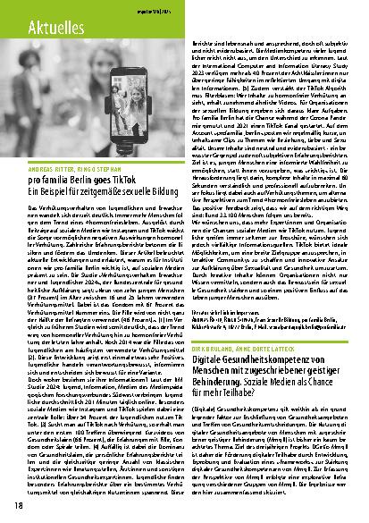 Vorschauseite 1: Digitale Gesundheitskompetenz von Menschen mit zugeschriebener geistiger Behinderung. Soziale Medien als Chance für mehr Teilhabe?