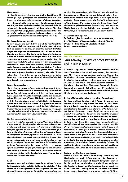 Vorschauseite 2: Digitale Gesundheitskompetenz von Menschen mit zugeschriebener geistiger Behinderung. Soziale Medien als Chance für mehr Teilhabe?