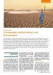 Vorschauseite 1: Klimawandel verstärkt Wetterund Klimaextreme.