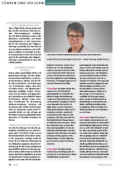 Vorschauseite 3: Auf den Ernstfall vorbereitet sein