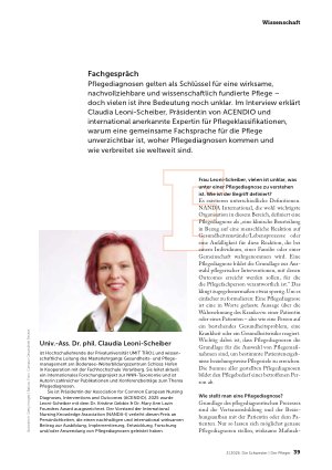 Vorschauseite 2: Pflegediagnosen sind die Sprache der professionellen Pflege
