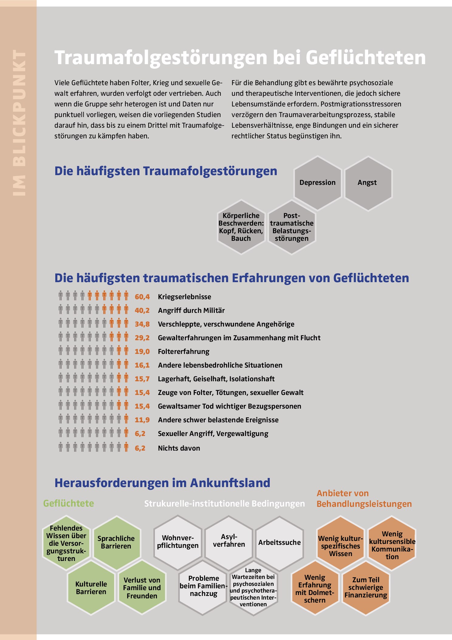 Vorschauseite 1: Traumafolgestörungen bei Geflüchteten