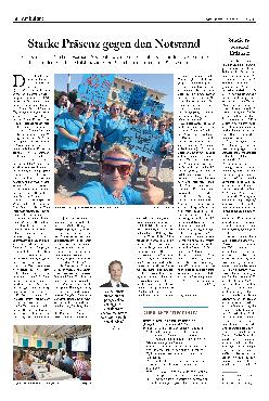 Vorschauseite 1: Stärke Präsenz gegen den Notstand