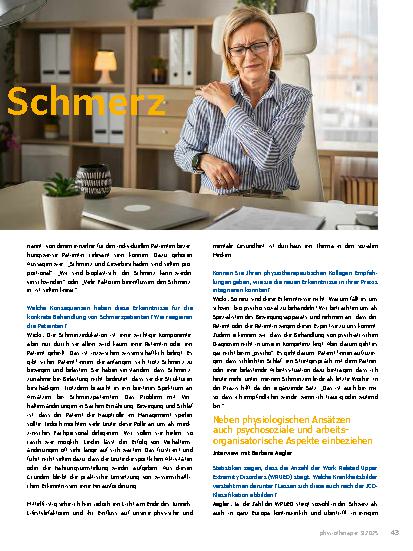 Vorschauseite 2: Mit neuem Blick auf chronischen Schmerz