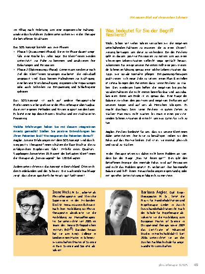 Vorschauseite 4: Mit neuem Blick auf chronischen Schmerz