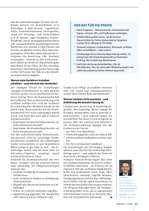 Vorschauseite 2: Anonyme Rufschädigung: Kündigung statt Abfindung?
