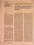 Vorschauseite 1: Gesundheit - digital und inklusiv: eine Lernsoftware barrierearm gestalten