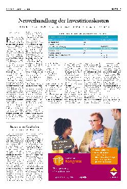 Vorschauseite 1: Neuverhandlung der Investitionskosten