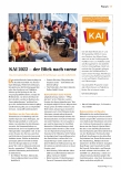 Vorschauseite 1: KAI 2022 - der Blick nach vorne