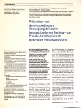 Vorschauseite 1: Prävention von demenzbedingten Versorgungskrisen im hausarztbasierten Setting - das Projekt DemStepCare als innovative Versorgungsform