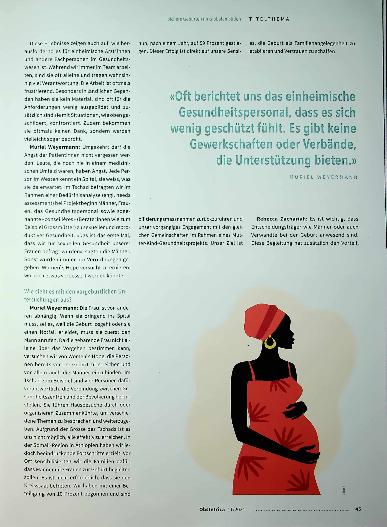 Vorschauseite 4: Sichere Geburten im Globalen Süden