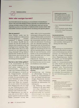 Vorschauseite 1: Mehr oder weniger korrekt?