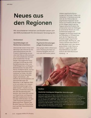 Vorschauseite 1: Neues aus den Regionen