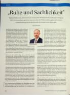 Vorschauseite 1: Ruhe und Sachlichkeit