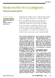 Vorschauseite 1: Kinderrechte im Grundgesetz: Gescheiterte Symbolpolitik