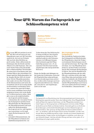 Vorschauseite 1: Neue QPR: Warum das Fachgespräch zur Schlüsselkompetenz wird