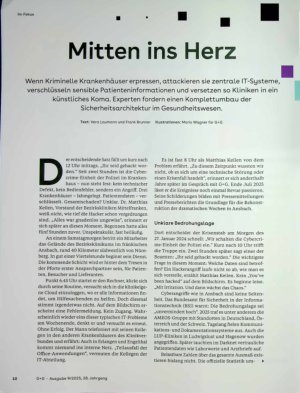Vorschauseite 1: Mitten ins Herz