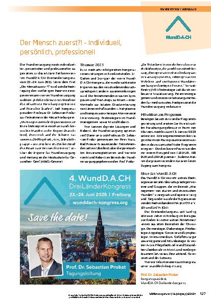 Vorschauseite 1: Der Mensch zuerst?! – Individuell, persönlich, professionell