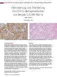 Vorschauseite 1: Optimierung und Validierung von PD-L1-Färbeprotokollen am Beispiel E1L3N (Teil 4)