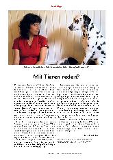 Vorschauseite 1: Mit Tieren reden?