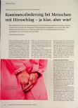 Vorschauseite 1: Kontinenzförderung bei Menschen mit Hirnschlag - ja klar, aber wie?
