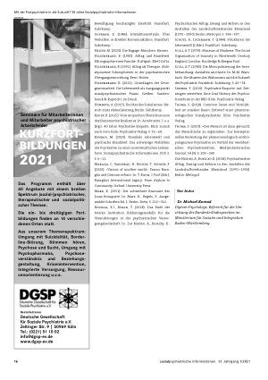 Vorschauseite 4: Institutionalisierung als gesellschaftlicher Prozess Die Aktualität der Theorie der gesellschaftlichen Konstruktion der Wirklichkeit für die gemeindepsychiatrische Versorgung