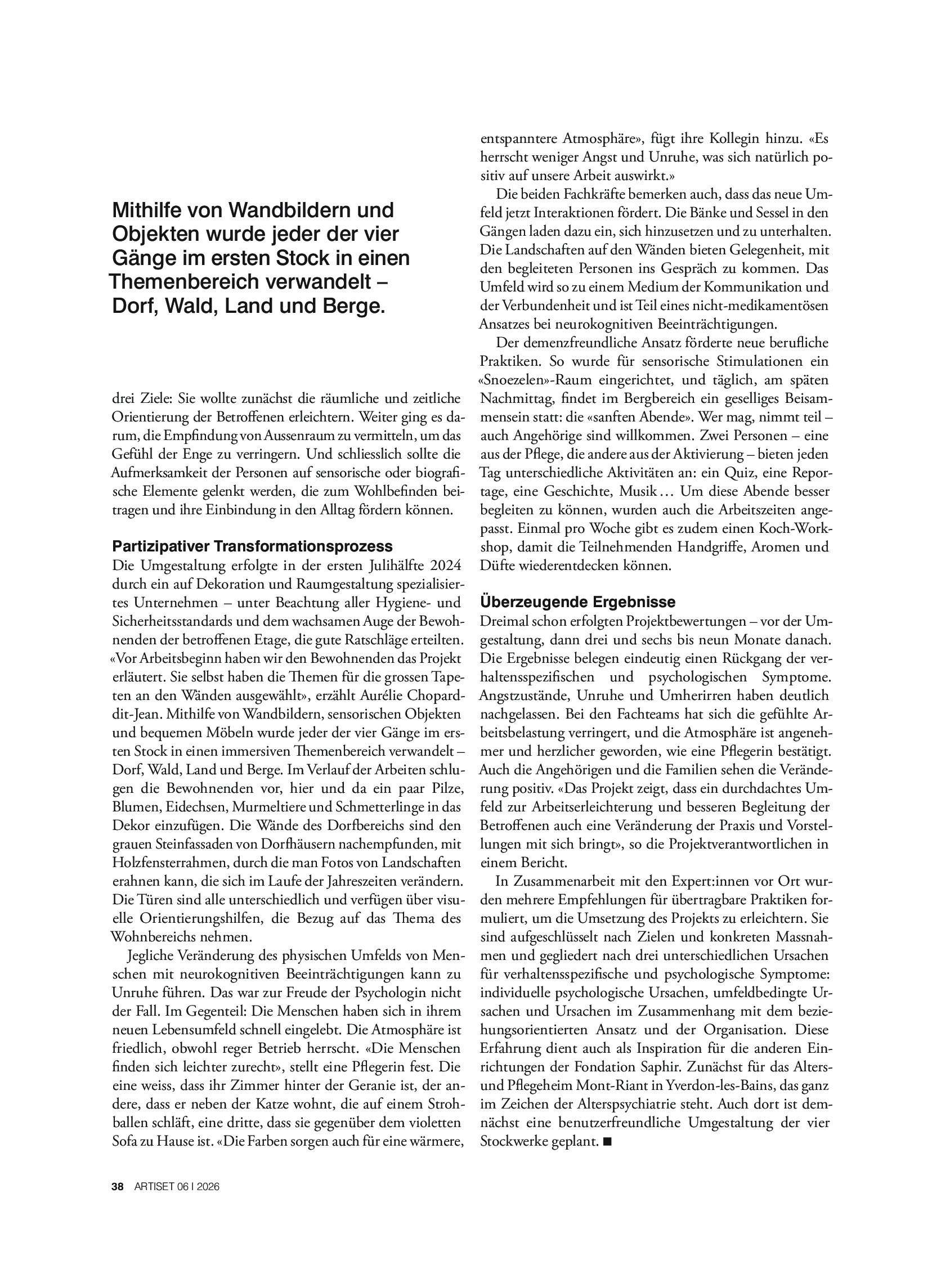 Vorschauseite 3: Wie eine gute Gestaltung das Wohlbefinden fördert