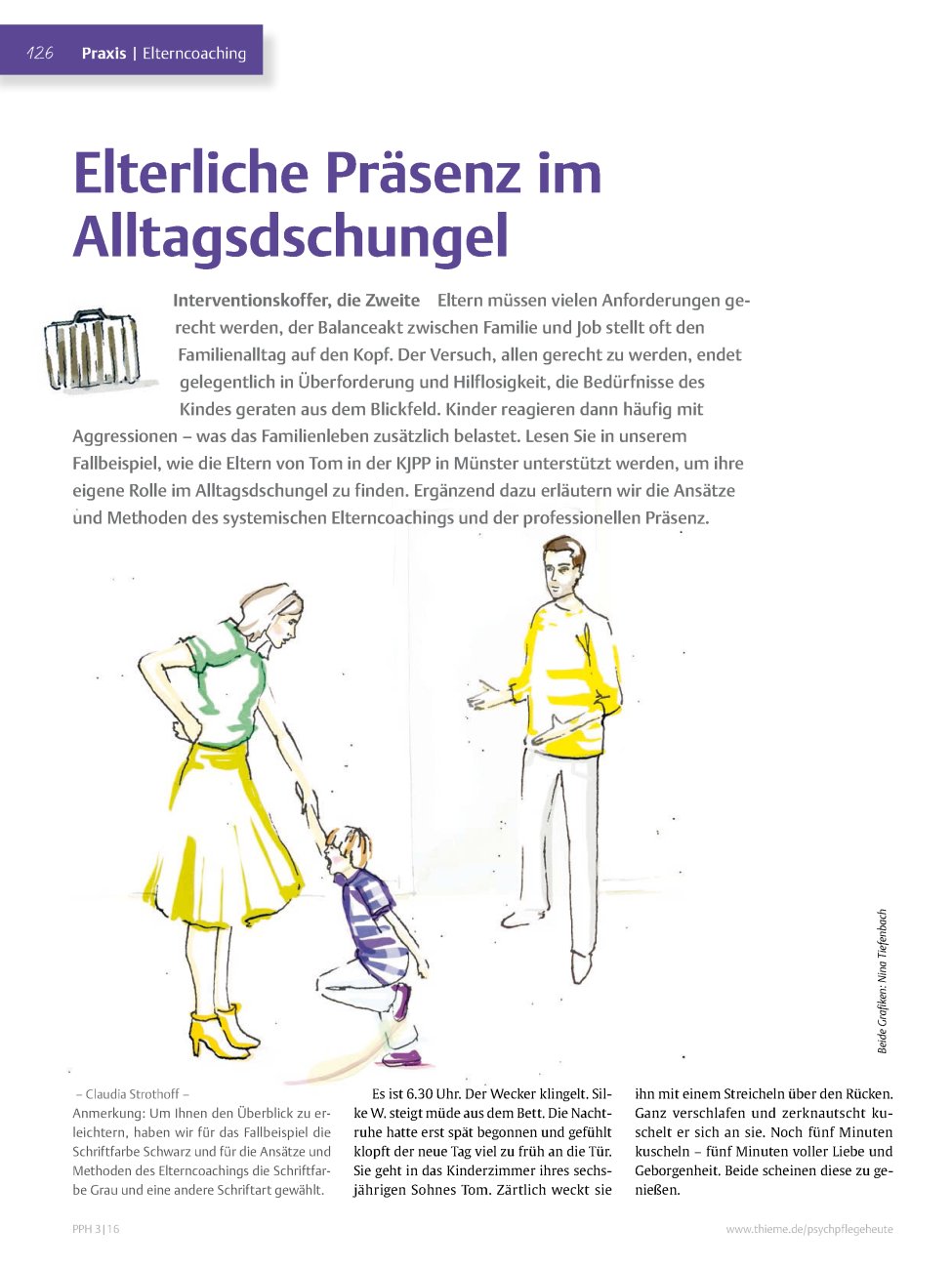Vorschauseite 1: Elterliche Präsenz im Alltagsdschungel
