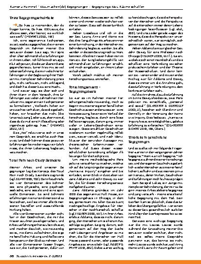 Vorschauseite 3: Mut machen(de) Begegnungen – Begegnungs-Mut-Räume schaffen