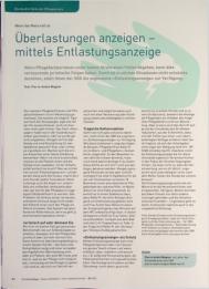 Vorschauseite 1: Überlastungen anzeigen - mittels Entlastungsanzeige