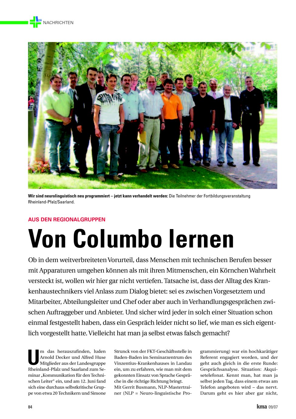 Vorschauseite 1: Von Columbo lernen