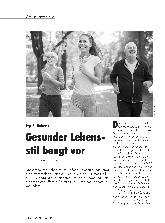 Vorschauseite 1: Typ-2-Diabetes Gesunder Lebensstil beugt vor.
