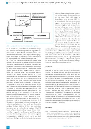 Vorschauseite 3: Case Management-Organisationen als digitales Ökosystem