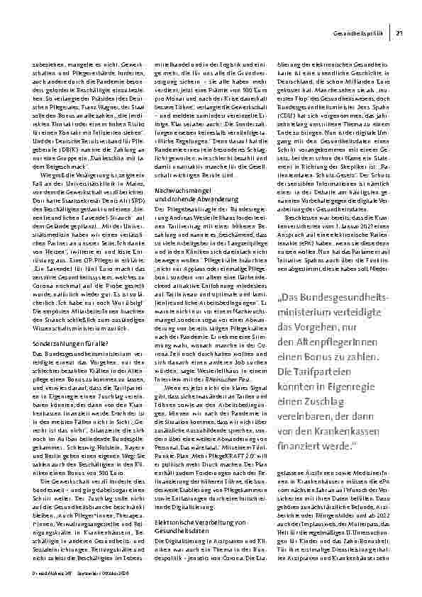 Vorschauseite 2: Zeit für Digitalisierung?