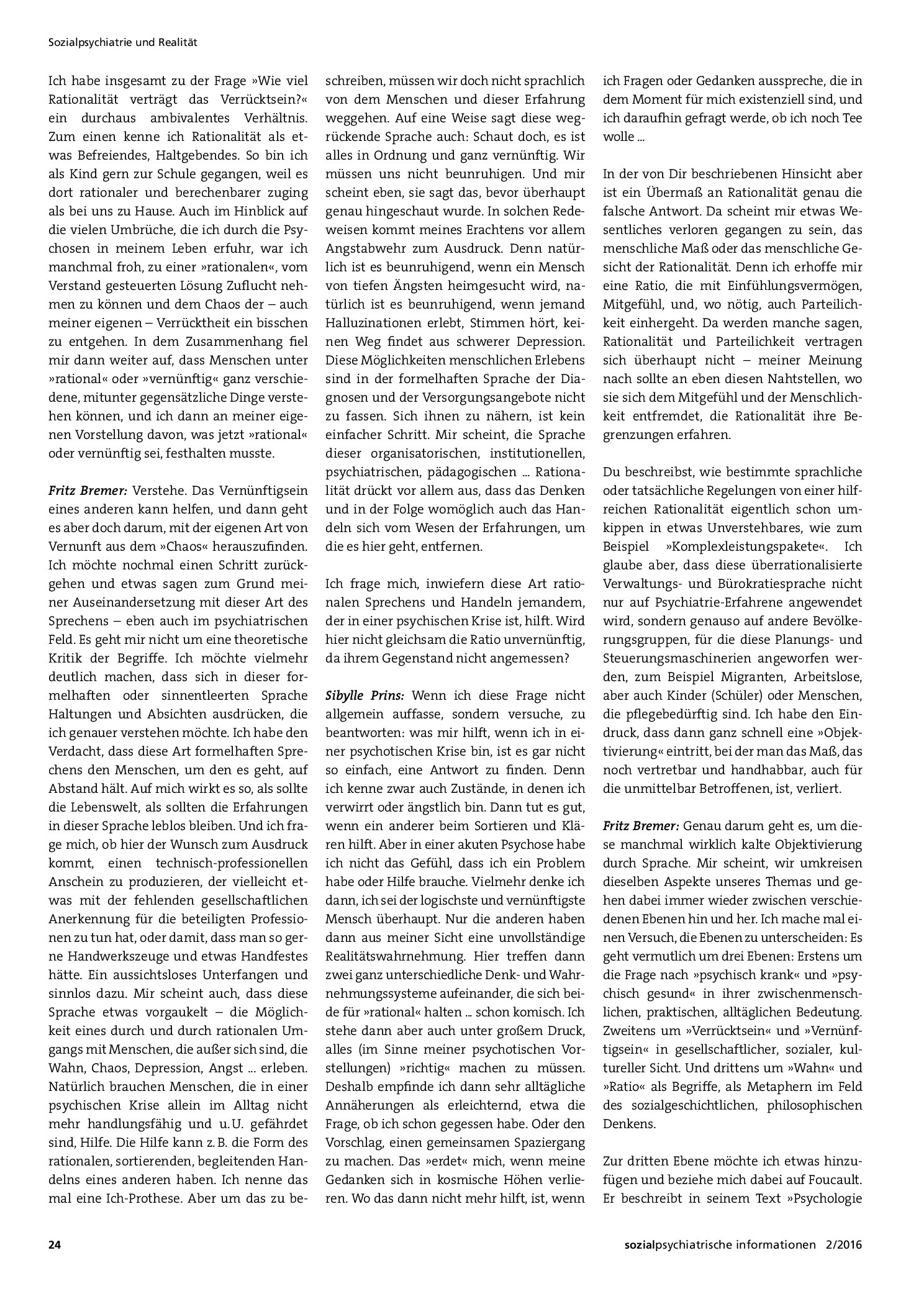 Vorschauseite 2: Wie viel Rationalität verträgt das »Verrücktsein«?