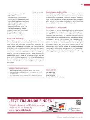 Vorschauseite 2: Aus der Praxis für die Praxis (41) Mitarbeiter/-innen beurteilen Vorgesetzte