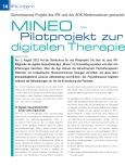 Vorschauseite 1: Mineo - Pilotprojekt zur Testung eines digitalen Therapieassistenten