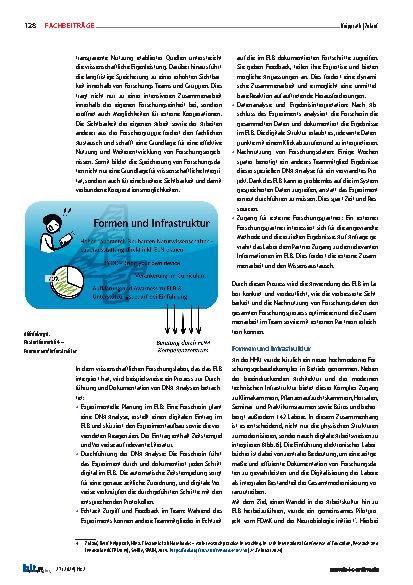 Vorschauseite 4: ELB@HHU: elektronische Laborbücher digitalisieren die Labordokumentation