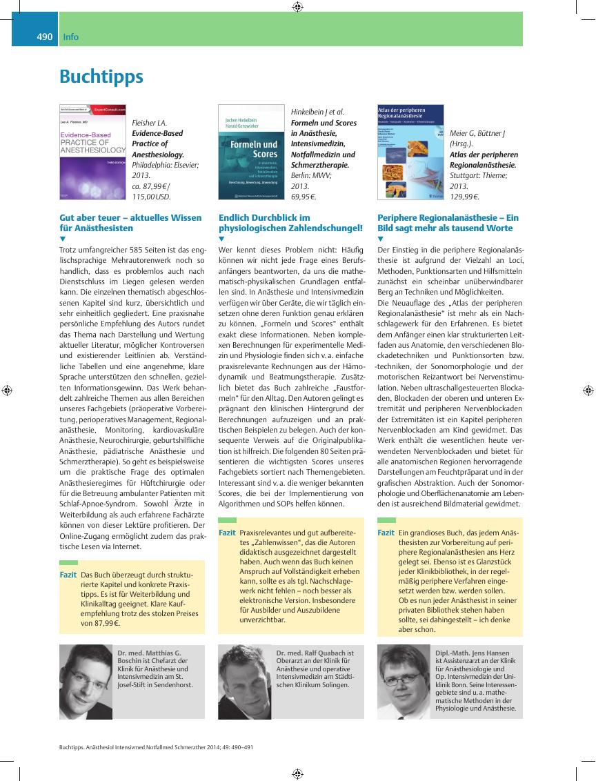 Vorschauseite 1: Buchtipps