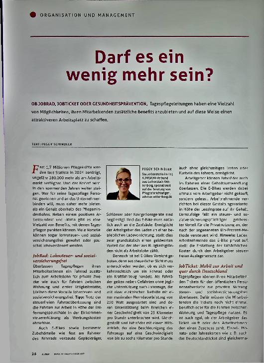 Vorschauseite 1: Darf es ein wenig mehr sein?