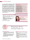 Vorschauseite 5: Allergologie (Teil 8) Krankheitsbilder (III)