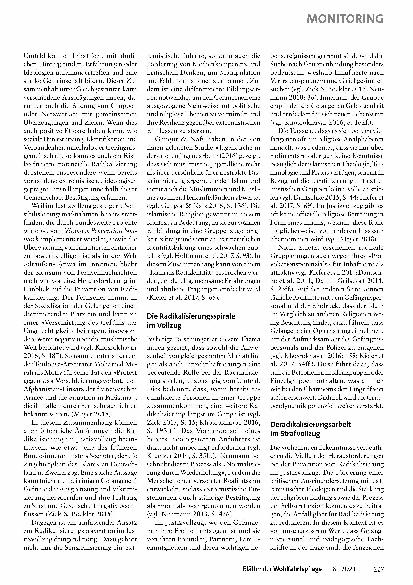 Vorschauseite 2: Deradikalisierungsarbeit im Gefängnis