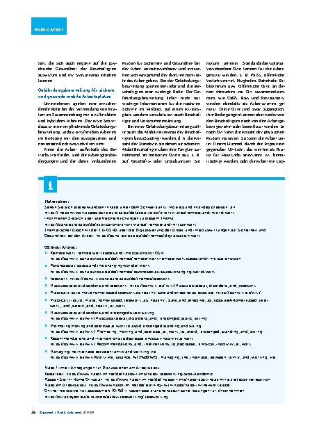Vorschauseite 3: Ortsflexibles und hybrides Arbeiten Sicherheit und Gesundheit überall erreichen